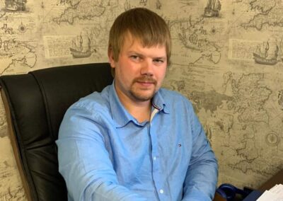 Никита Холодов, строительство, Архангельская область